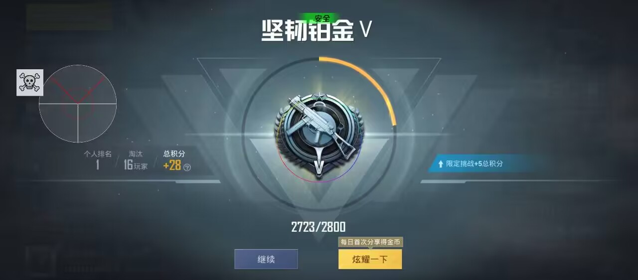 和平【骷髅头】容器直装